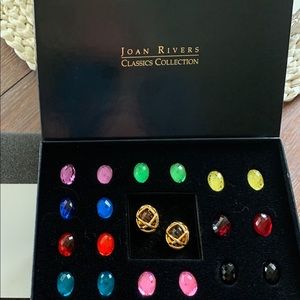 Joan Rivers changeable earrings
